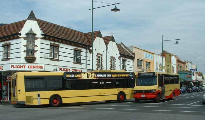 National Bus Mercedes O405NH Custom 550 722 & minibus Mercedes/Custom 448